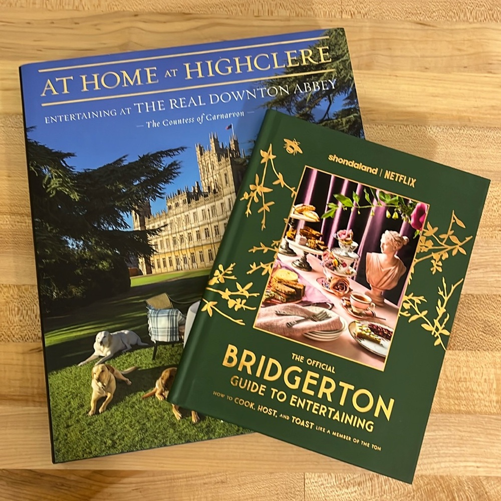 Downton Abbey and Official Bridgerton Guide To Entertaining books